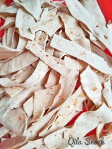 Kerupuk Slondok Mentah Putih Pedas Manis 1 Kg
