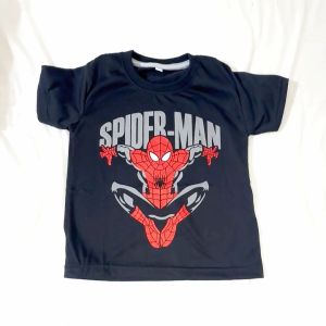 Baju Kaos Setelan Distro Karakter Spiderman Anak Laki Laki Import 1 - 10 Tahun Keren Kekinian