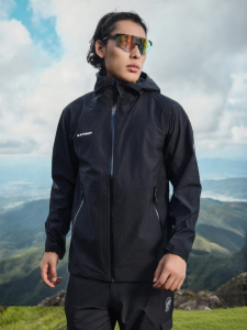 Mens Outdoor Hiking Windproof and Waterproof 3-in-1 Hard Shell Jacket