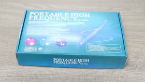 4 In 1 แบบพกพาความถี่สูง Electrotherapy อุปกรณ์ความงาม Spot Remover ดูแลผิวหน้าสปา Derma 4 Violet Ray Wand