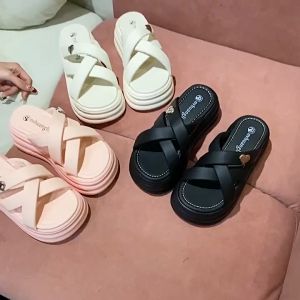 Dép Xinh  Đế Xuồng Cao 8cm Dành cho Nữ X479-0522