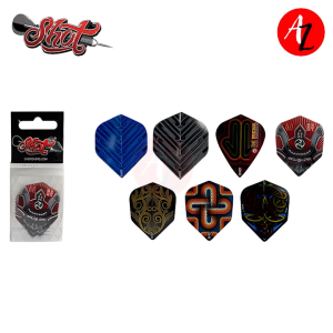 Shot Nylon Flights 3s Assorted