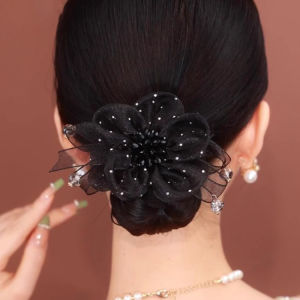 Hoa pha lê Dây Buộc Tóc dây buộc tóc cho phụ nữ đàn hồi tính tình đơn giản scrunchies phụ nữ tóc Nguồn cung cấp