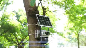 E-LIFE TECH V380 Pro VTS02 G Dual Lens Triple Screen 4 0MP 4G Sim Card Camera Outdoor Solar Camera
