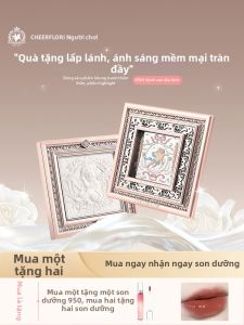 CHEERFLOR | Khung Hình Phủ Bóng Đập Nổi Màu Bạc Trắng