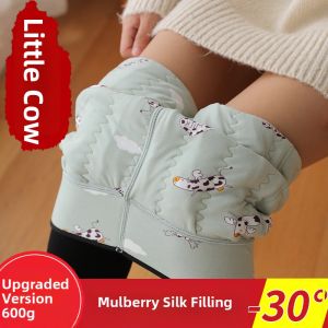 Silk-Infused Warm Thermal Leggings For Extremely Cold