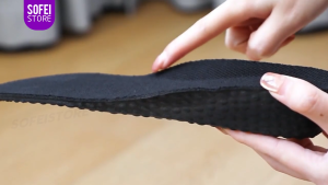 แผ่นเจลนุ่มรองรับแรงกระแทกสำหรับผู้ชายและผู้หญิงเพื่อเพิ่มพื้นรองเท้าให้สูงขึ้น 1.5-3.5 ซม.