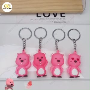 Loopy Keychain Cute Cartoon Anime Bff Bestie Couple Friend Pendant Birthday Valentine Souvenir Hip Hop Gift Present Toy