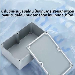 กล่องรวมสายไฟอลูมิเนียมหล่อแบบกันน้ำมาตรฐาน IP67 สำหรับงานอุตสาหกรรมป้องกันการระเบิด กล่องอิเล็กทรอนิกส์สำหรับโครงการกลางแจ้ง