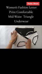 Womens Beautiful Girl Print Design Underwear