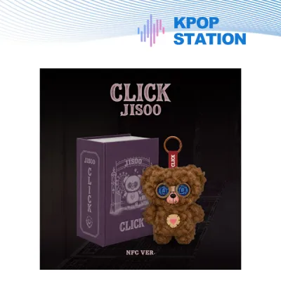 (BLACKPINK) JISOO - Single Album [ CLICK ] CLICK BABY BEAR NFC VER.