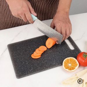 Marble PP Cutting Board – Antibacterial & Mildew Resistant Dishwasher Safe Vegetable Chopping Board