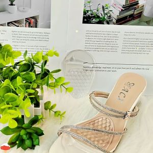2PCS Silicone Forefoot Pad Non-slip High-heeled Shoe Insole Cushions Shoe Pad