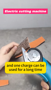 2000mAh Rechargeable Cordless Electric Cutter Shear For Cardboard Leather Fabric Scrapbook Carpet Electric Rotary Cuttng