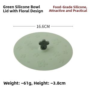 LOTUS BLUE | Food-grade Silicone Dustproof Universal Lid for Wide-mouth Mug