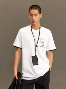 Jack Jones | Cooling Holographic Grid Two-in-one T-shirt