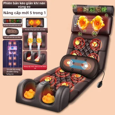 Gối Massage Điện Cho Cổ Vai Thắt Lưng Lưng Sử Dụng Tại Nhà Có Túi Hơi