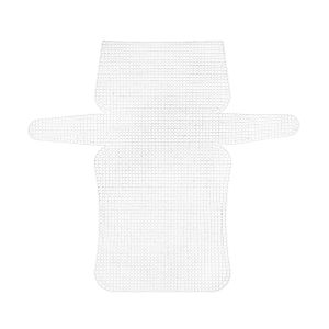 1-4Pcs Plastic Mesh Canvas Sheets Clear Plastic Mesh Sheets Blank Needlepoint Canvas Embroidery Tools for DIY Crochet Bag Making