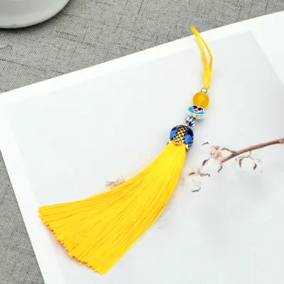 Traditional Tassel Crystal Pendant Keychain