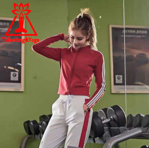 Yoga Clothes Stretch Breathable Running Summer Spring Autumn Sports Tops Womens Long Sleeve Skinny Short Fitness Outwear Black Clothes
