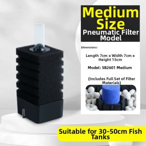 Oxygenating Water Filtering Cleansing Integrated Filter For Small Aquariums