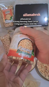 Kacang Bawang Daun Jeruk 500gr | Camilan Gurih Dan Renyah Alfamabruk