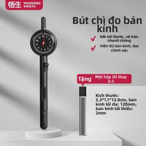 Bộ Dụng Cụ Vẽ Chuyên Nghiệp Chính Xác Cao Bao Gồm Compass và Thước