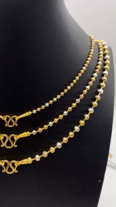 สร้อยคอสามกษัตริย์( 3กษัตริย์ ) สร้อยห้อยพระ ไม่ลอกไม่ดำ