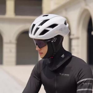 West Biking | WEST BIKING Ice Silk Full Face Mask Bicycle Headgear Breathable UPF50+ Anti-UV Motorcycle Helmet Liner Cycling Equipment