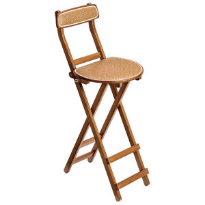 MEIZHULIJIA | Foldable High Footstool Bar Chair