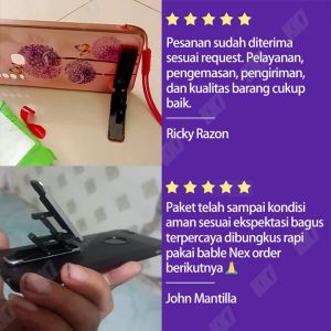 Phone Holder Mini Lipat Holder Hp Tempel HD-56 Holder Stand Hp Universal