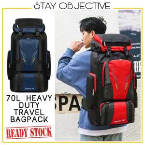 70L Large Capacity Backpack Waterproof Beg Hiking Bag Military Daki Gunung Camping Tactical Bagpack Travel 登山爬山背包 hiking
