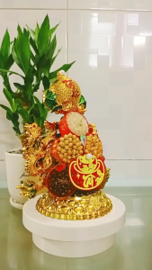 Tháp Ngọc Thực Song Long - Trang Trí Tết/Trưng Bàn Thờ