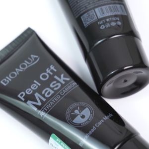 [BPOM]BIOAQUA masker peel off Mask Charcoal Anti-Blackhead mask 60g