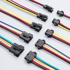 2/3/4/5/6 Pin SM JST Plug Socket Terminal Wire Male Female Connector Cable For Led Strip Light Lamp Driver Adapter With 20cm