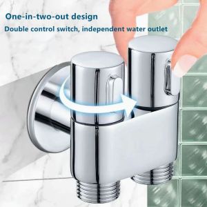 TWO WAY CONTROL ANGLE VALVE DOUBLE CONTROL ANGLE DALAWANG MAGKAHIWALAY NA PATAYAN NA ANGLE VALVE