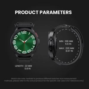 22mm Nylon Strap For Huawei Watch GT6 GT5/4 46mm Band Bracelet For Huawei Watch 6/5/4/3Pro GT3 GT2 GT 3 2 Pro 46mm Watchband