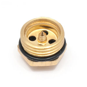 Reviln สปริงเกอร์รดน้ำ 360 องศา ทองเหลือง จุกหมุนปรับลดปริมาณน้ำออกได้ Garden Misting Nozzles