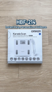 OMRON Body Composition Monitor HBF-214 I HBF-260T1 [1 year warranty]