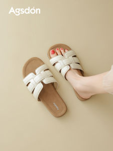 Agsdon | Dress-match Flat Easy-on Womens Summer Slippers
