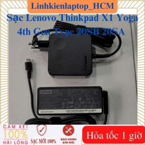Sạc Lenovo 20V - 3.25A - 65W Type C - Sạc laptop lenovo Thinkpad X1 Yoga 4th Gen Type 20SB 20SA