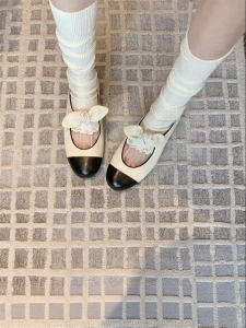 SHÉII | Giày Bệt Xiang Style Đầu Tròn Nơ