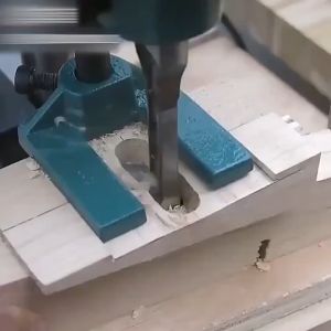 4PCS/SET Mata Bor bobok kayu Persegi Hole Drill Bit Bahan Baja Kerajinan Kayu