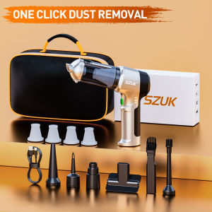 SZUK Car Vacuum Cleaner 9998700PA Handheld Mini Vacuum Cleaner 6000mAh Powerful Suction Portable Vacuum Cleaner for Car Home