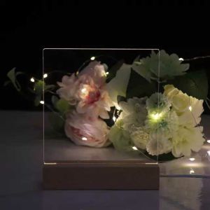 CUSTOM DESIGN lampu hias acryli / lampu hias acrylic / acrylic lamp