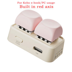 New Lightweight Wireless Blue Tooth Remote Control Keypad Dual Button Page Turner For Kobo E-Book Readers Mobile Phone Tablet