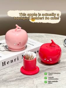 XIAOHUANGLU | Creative Ceramic Toothpick Holder High Capacity Decorative
