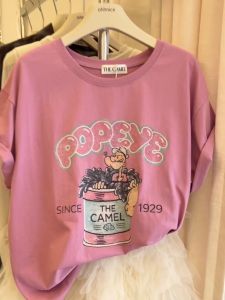 VKSOD | Fashionable Loose Fit Cartoon Printed T-Shirt