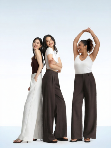 HIPPIE MISS | Sun Protection Loose Fit Trousers High Waist Drapey