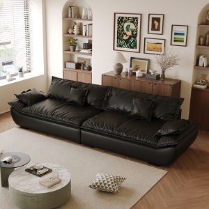 Retro Style Scratch-resistant Foldable Sofa